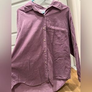 Purple Corduroy Shirt